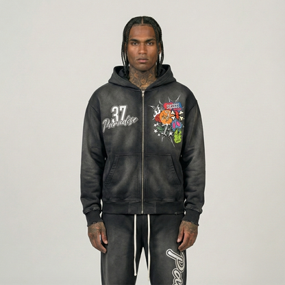 PARADASE LOST Victory Hoodie - Black - PL00791