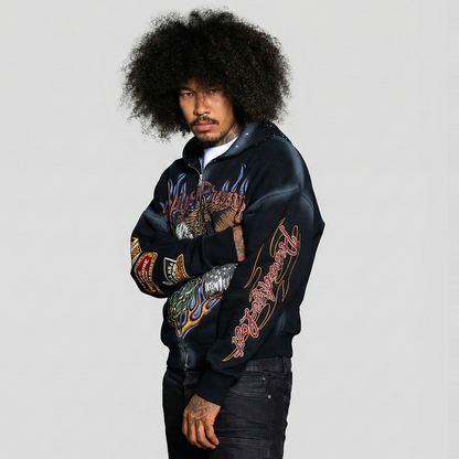 PARADASE LOST No Pressure No Glory Hoodie - Black - PL00790