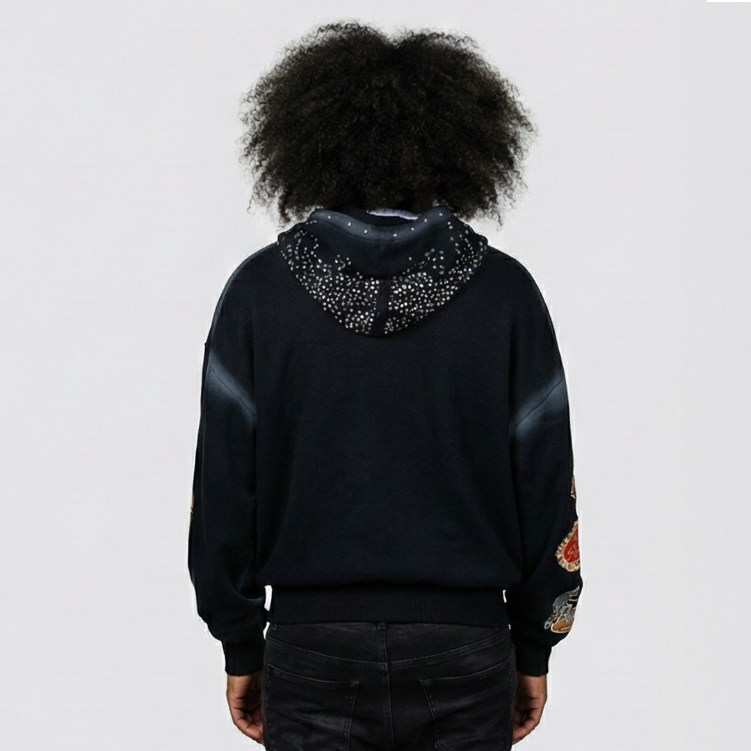 PARADASE LOST No Pressure No Glory Hoodie - Black - PL00790