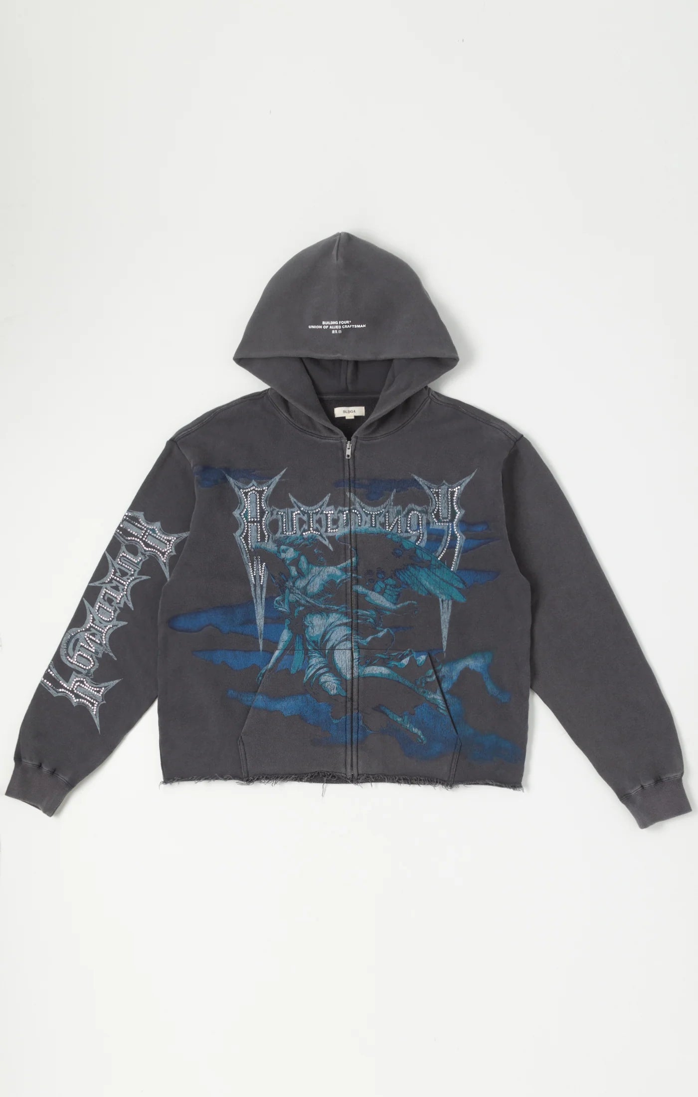 Serphim Hoodie BLDG4 C51-8307-CHARCOAL