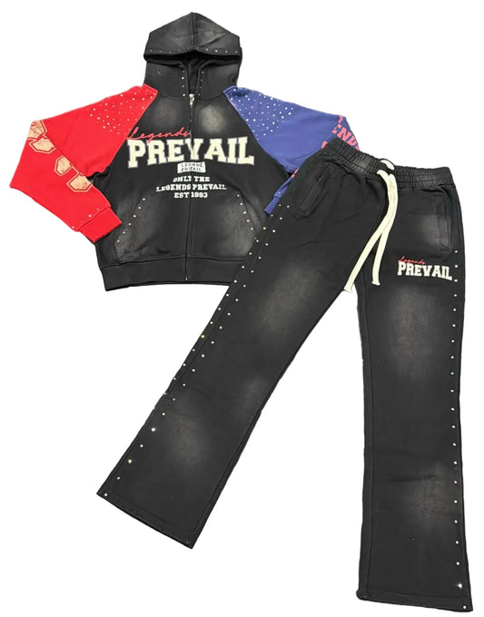 Legends Prevail COLOR BLOCK  LP-KS-108-BLACK