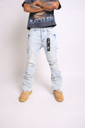 PURITY Skinny Boot  CUT TH-01A-LIGHT BLUE