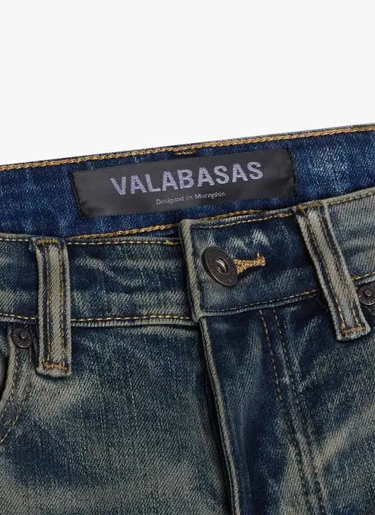 VALABASAS "MR. FLEX"SKINNY JEAN (VLBS-VJ1-002)-DARK VINTAGE