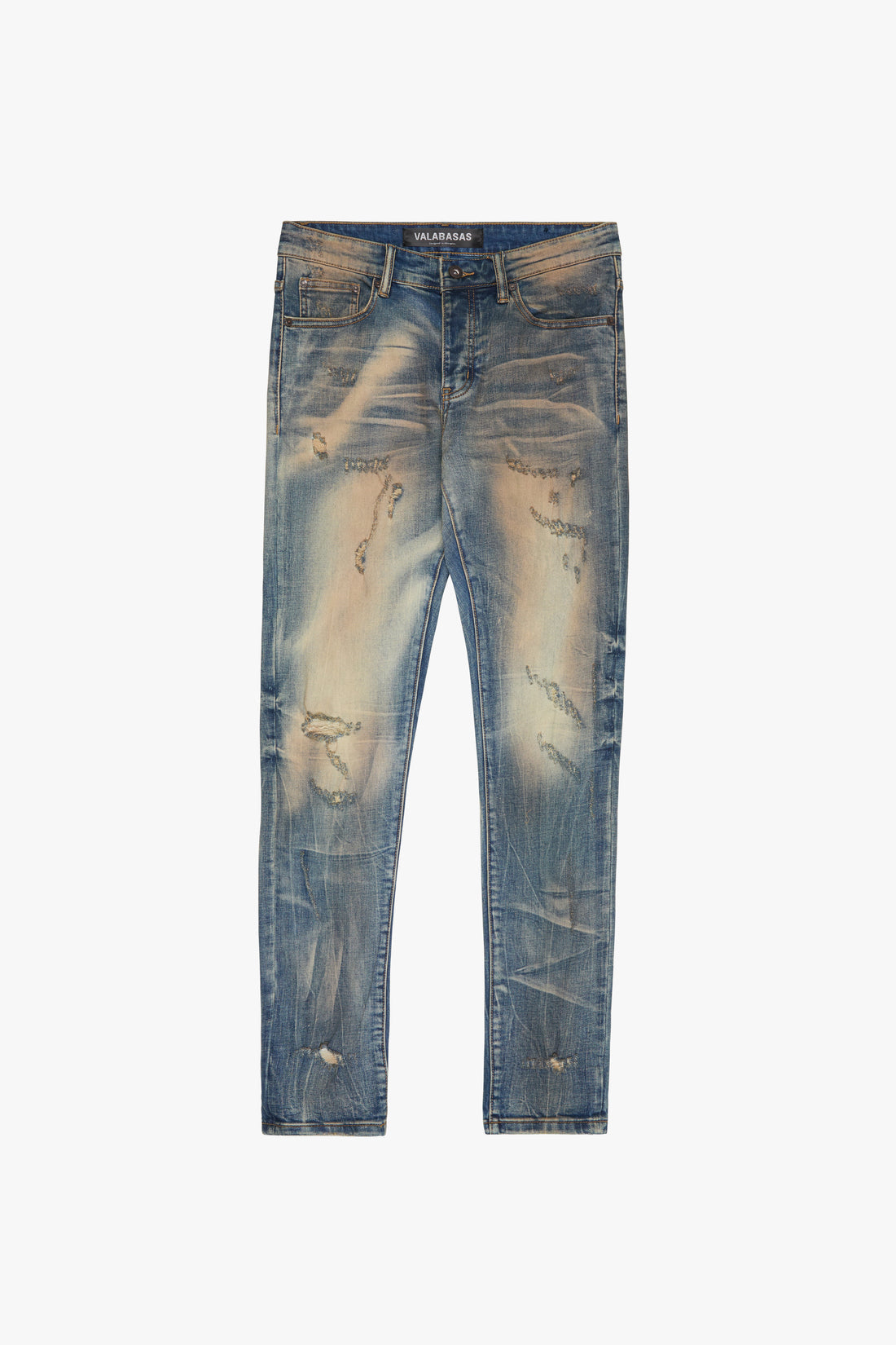 VALABASAS "Whirl" Jeans - vintage Blue vlbssk007-vintage blue