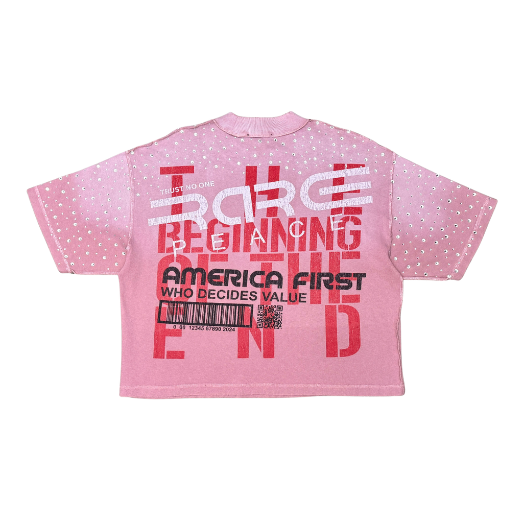 RARE PEACE Anime Tee Dust Pink RT6016