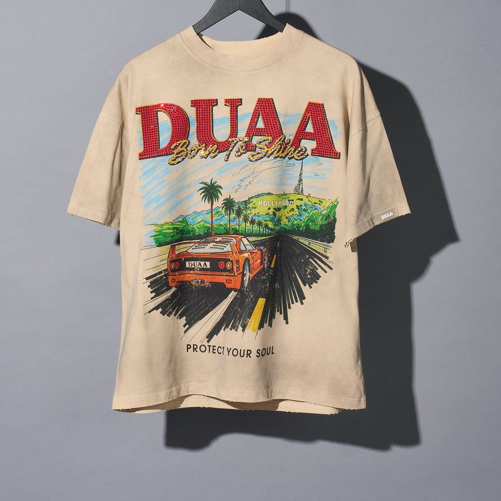 DUUA HOLLYWOOD TEE SHIRT (NUDE)