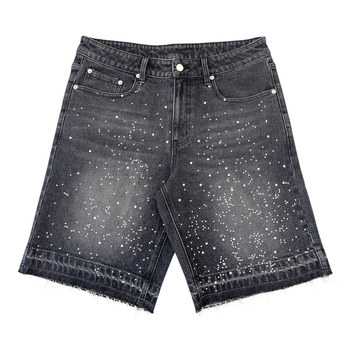 Pearland Black Wash Jorts