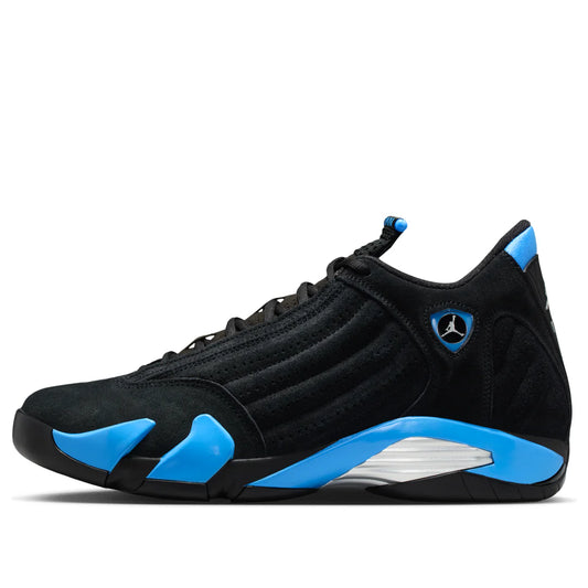 Air Jordan 14 Retro 'University Blue' - Black/White/University Blue 487471-007