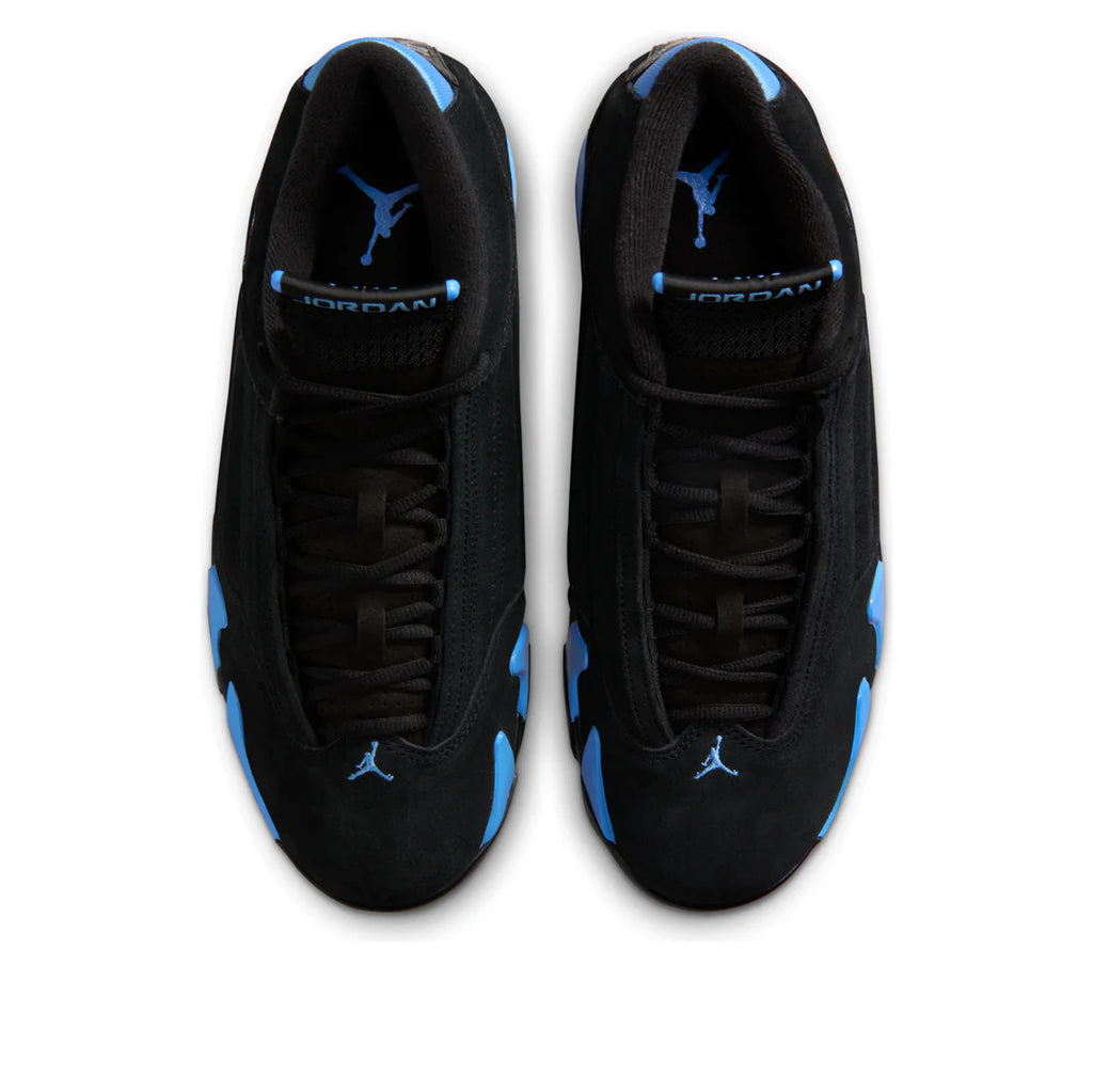 Air Jordan 14 Retro 'University Blue' - Black/White/University Blue 487471-007