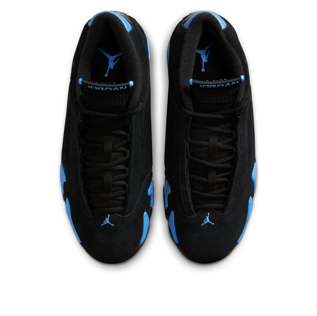 Air Jordan 14 Retro 'University Blue' - Black/White/University Blue 487471-007