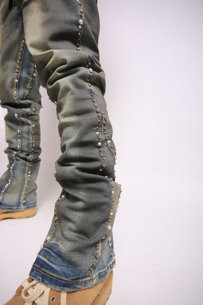 REBEL 02 Skinny Boot Cut TH-016-WASHED