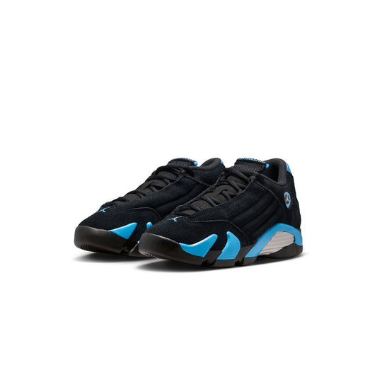 Air Jordan 14 Retro 'University Blue' (GS) - Black/White/University Blue 487524-007