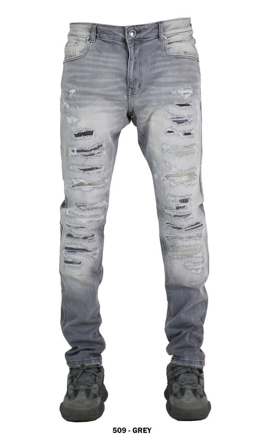 FOCUS FASHION DENIM 509 - GREY