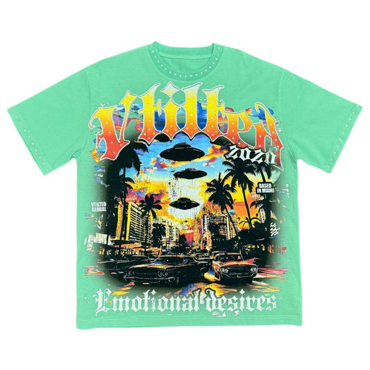 VTILTED "MIAMI " TEE VB-06