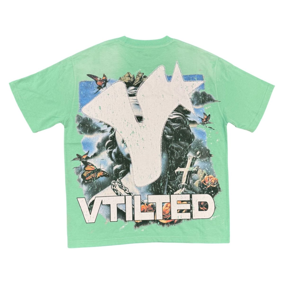 VTILTED "CHROME " TEE VB-19