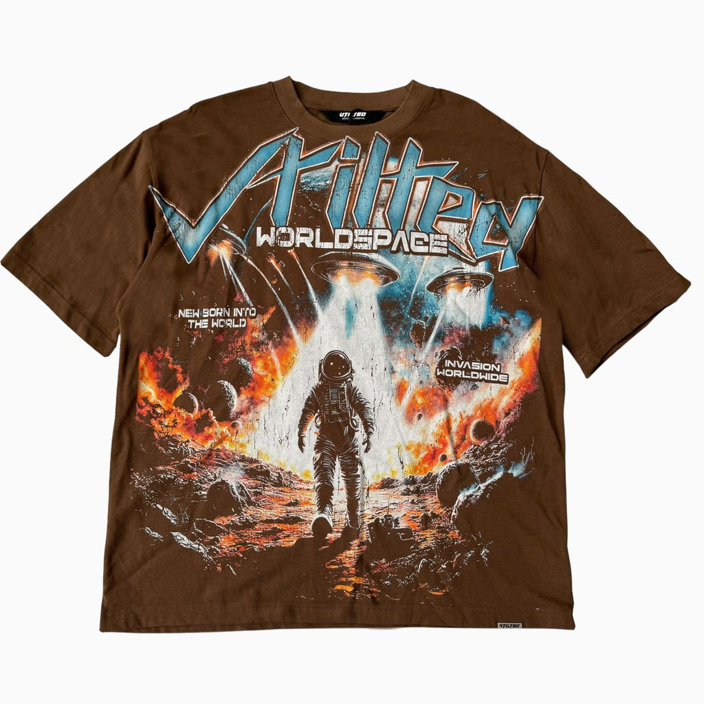 VTILTED "INVASION-WASHED " TEE VB-20