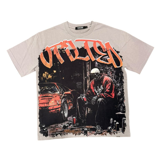 VTILTED "BACKBOARD " TEE VB-13-GRAY