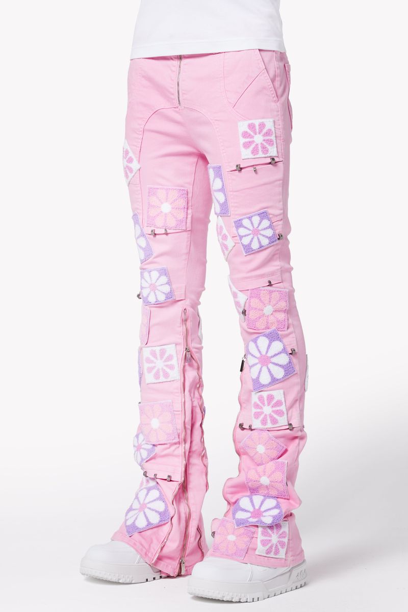 French Rose Flowers Denim (French-Rose-Flowers-Denim)