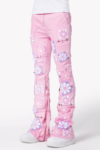 French Rose Flowers Denim (French-Rose-Flowers-Denim)