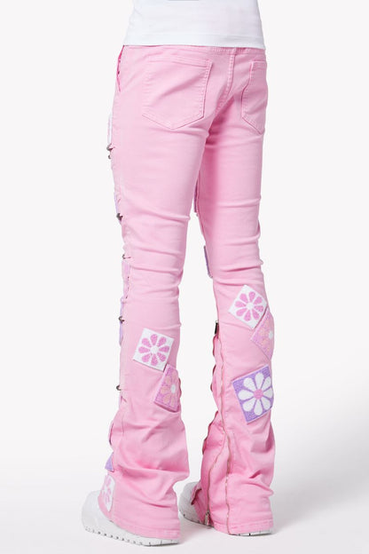 French Rose Flowers Denim (French-Rose-Flowers-Denim)