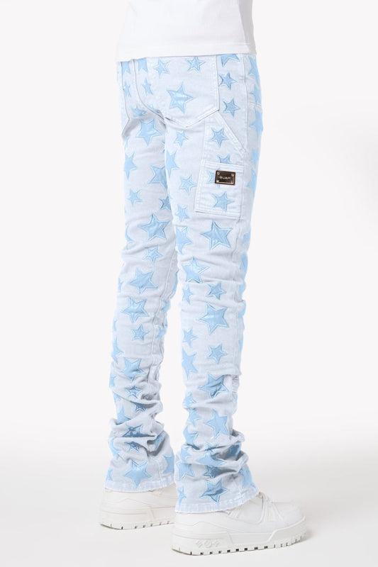 GUAPI Aqua Blue Stars Denim (Aqua-Blue-Stars-Denim)