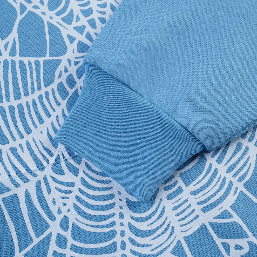 SP5DER  OG WEB V2 HOODIE  Dusty Blue