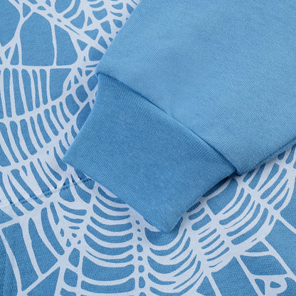 SP5DER  OG WEB V2 HOODIE  Dusty Blue
