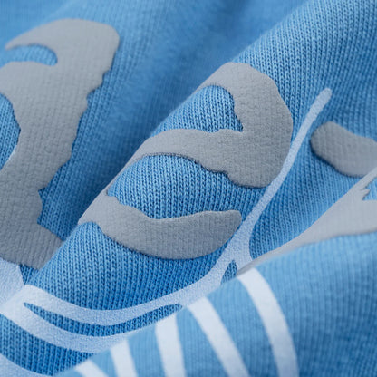 SP5DER  OG WEB V2 HOODIE  Dusty Blue