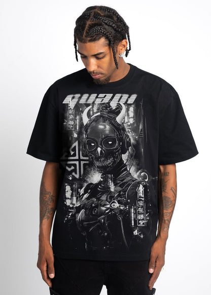 GUAPI CYBORG TEE V3 -BLACK
