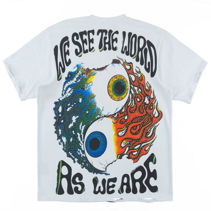 FROST SEE NO EVIL TEE F135-WHITE