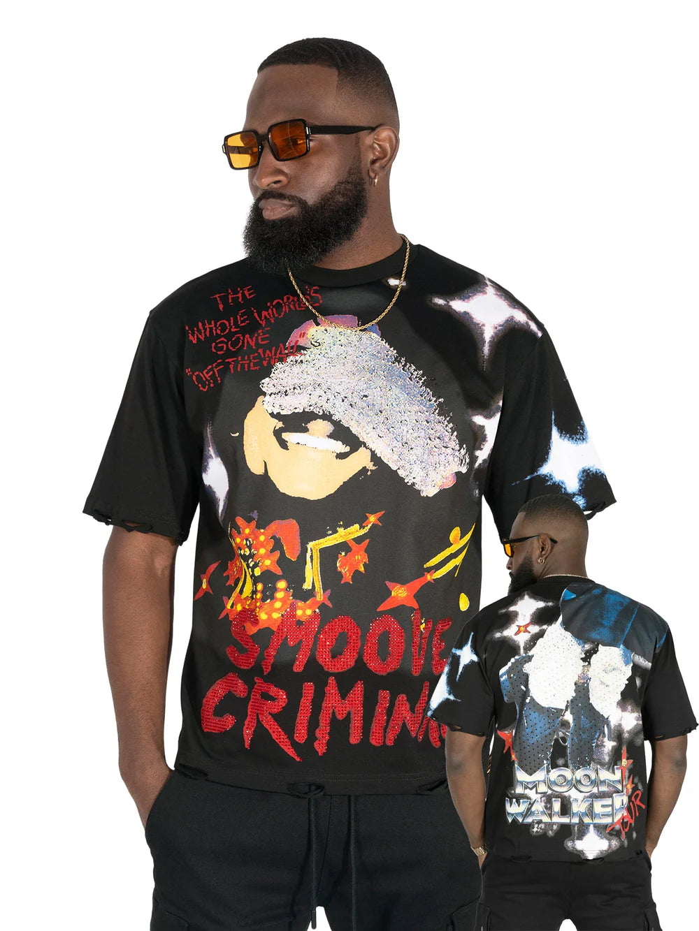 FROST SMOOVE CRIMINAL TEE F141 -BLACK
