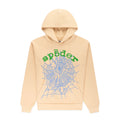 SP5DER  CREAM OG WEB V2 HOODIE