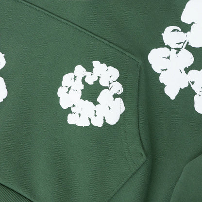 DENIM TEARS The Cotton Wreath Sweatshirt GREEN