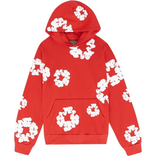 DENIM TEARS The Cotton Wreath Sweatshirt Red 301-300-30