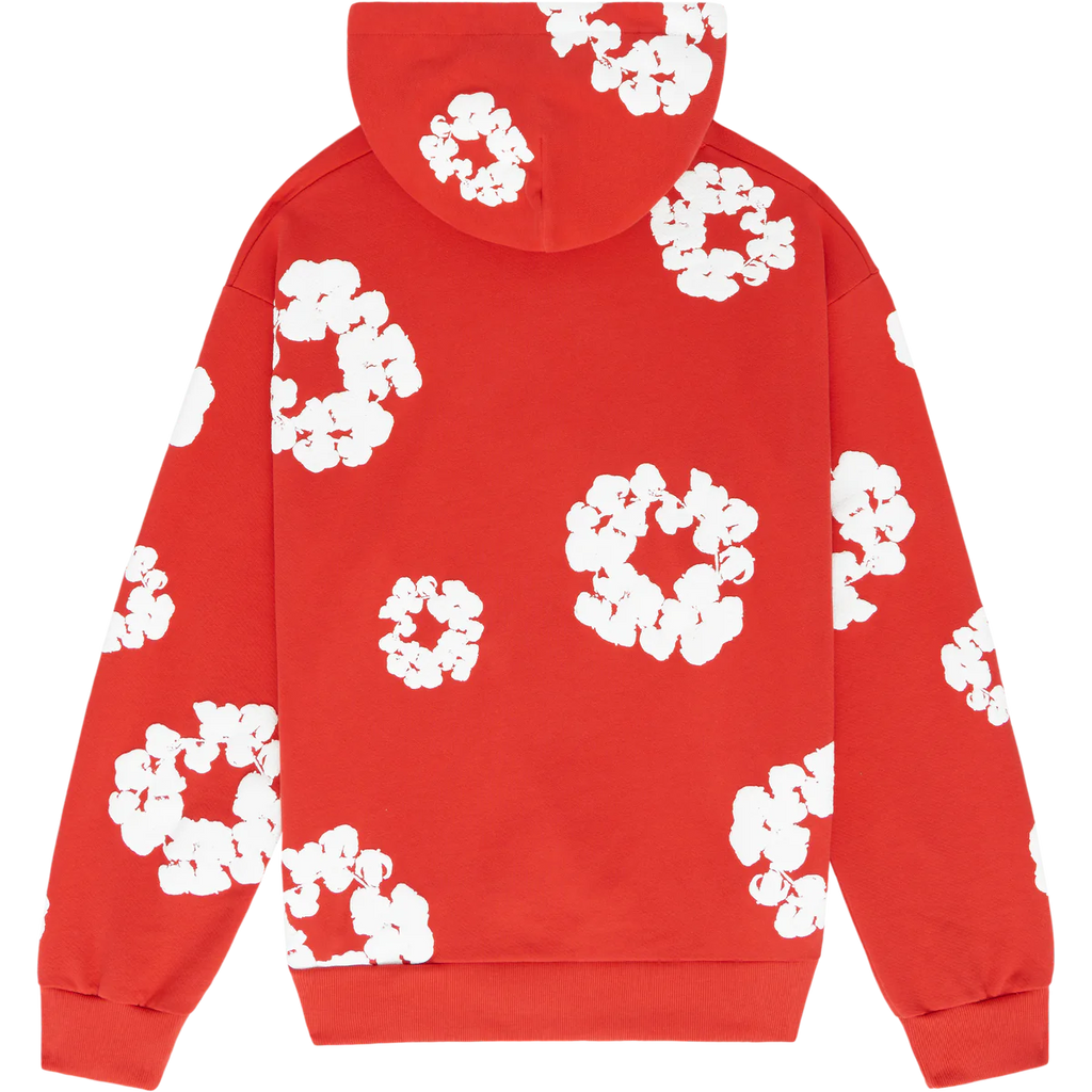 DENIM TEARS The Cotton Wreath Sweatshirt Red 301-300-30