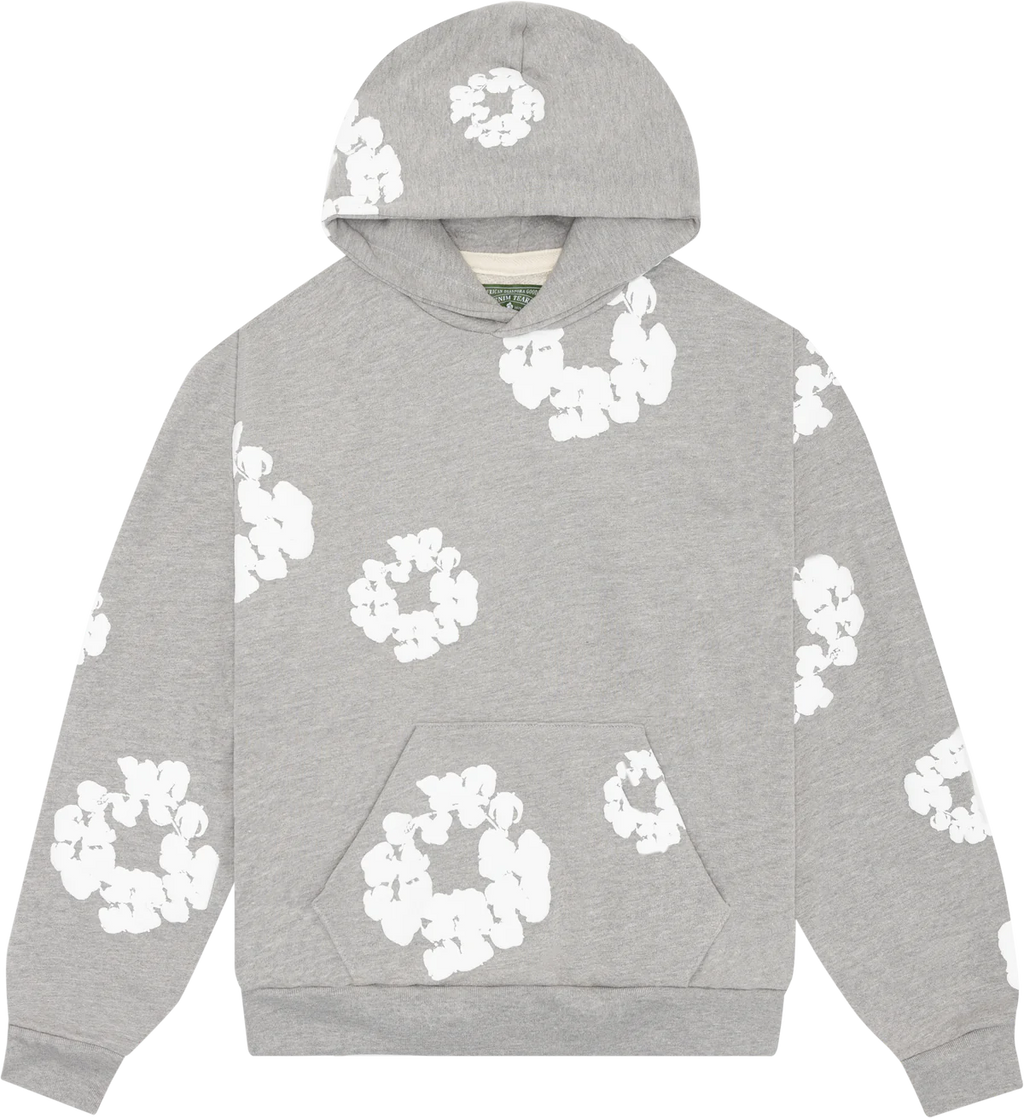 DENIM TEARS The Cotton Wreath Sweatshirt GREY 301-070-30