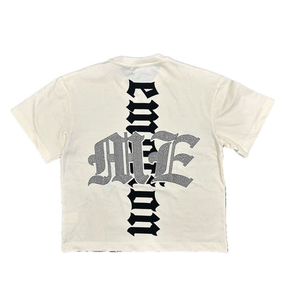 M.E.  BEACH RHINESTONE TEE