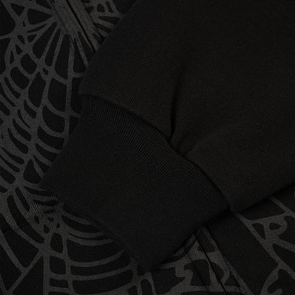 SP5DER  OG WEB V2 PHANTOM ZIP UP Hoodie ST 028SS25BLK