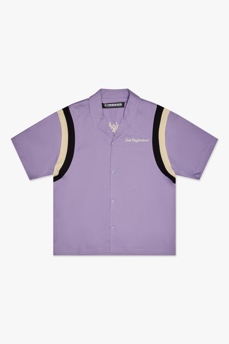 6NBRHD "IN MY LANE" WOVEN 6TH-W5001- PURPLE