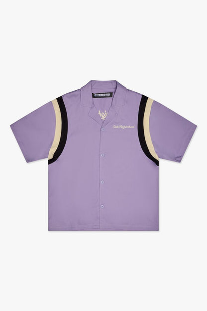 6NBRHD "IN MY LANE" WOVEN 6TH-W5001- PURPLE