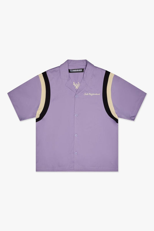 6NBRHD "IN MY LANE" WOVEN 6TH-W5001- PURPLE
