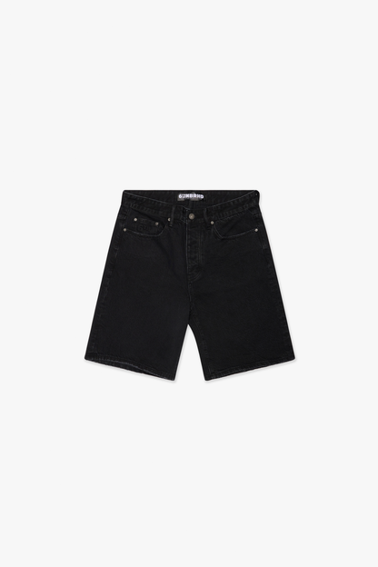 6TH NBRHD "DISTRICT" DENIM SHORTS 6TH-D5001-BLK