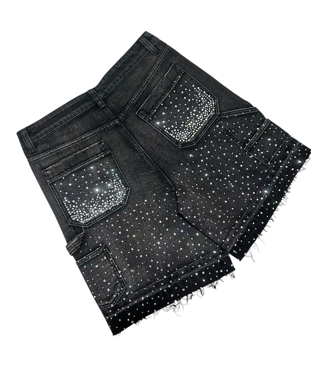 CONCEPT LA HERITAGE BLACK WASH SHORT MS-002-BLACK WASH