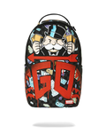 Sprayground Monopoly Go Sharkmouth Stencil Backpack 910B8779NSZ99000