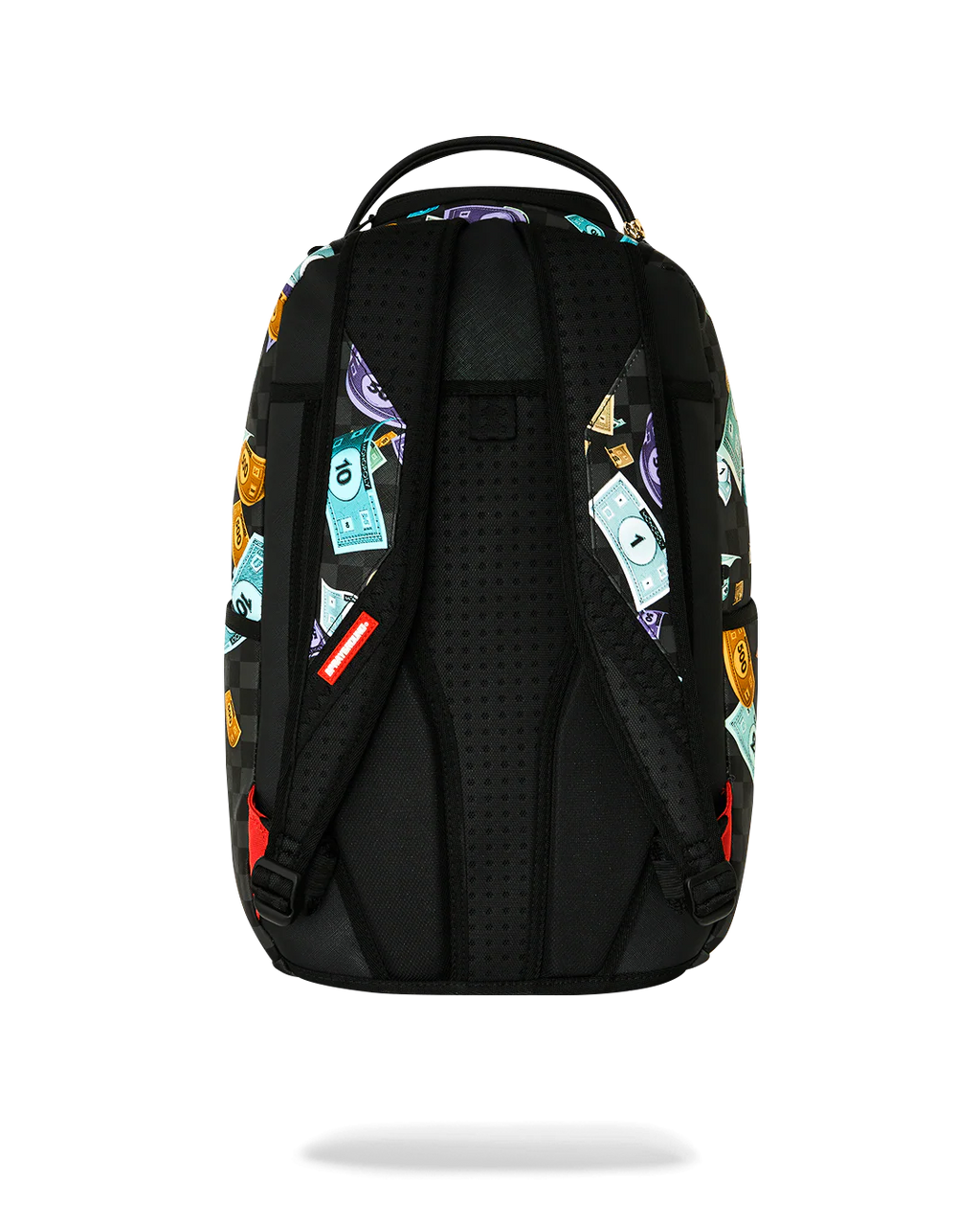 Sprayground Monopoly Go Sharkmouth Stencil Backpack 910B8779NSZ99000