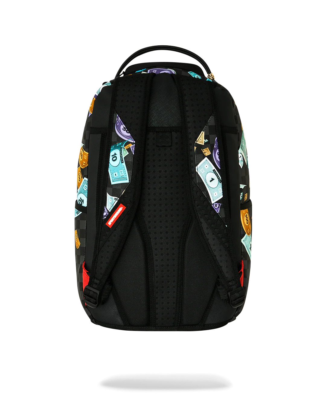 Sprayground Monopoly Go Sharkmouth Stencil Backpack 910B8779NSZ99000