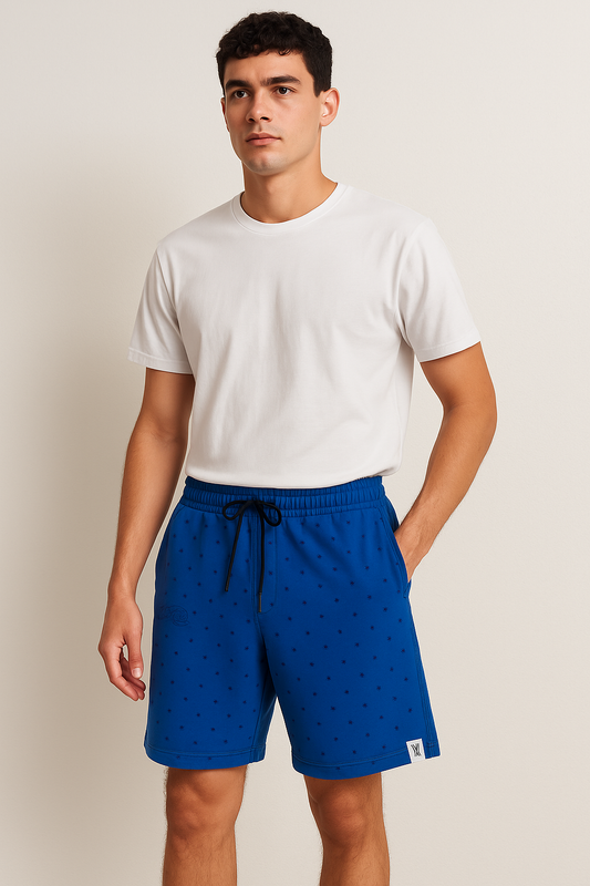 MR WAVE  RESIDENTIAL SHORTS MR-5008 (BLUE)