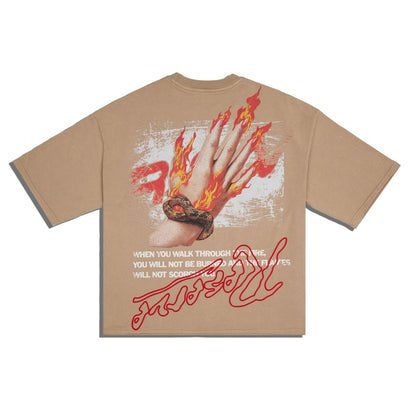 RESERVE BURNED KHAKI T