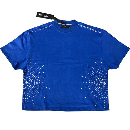 HUDSON STARBURST TEE 595-BLUE
