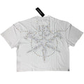 HUDSON SWORDS STUDS TEE 594-WHITE